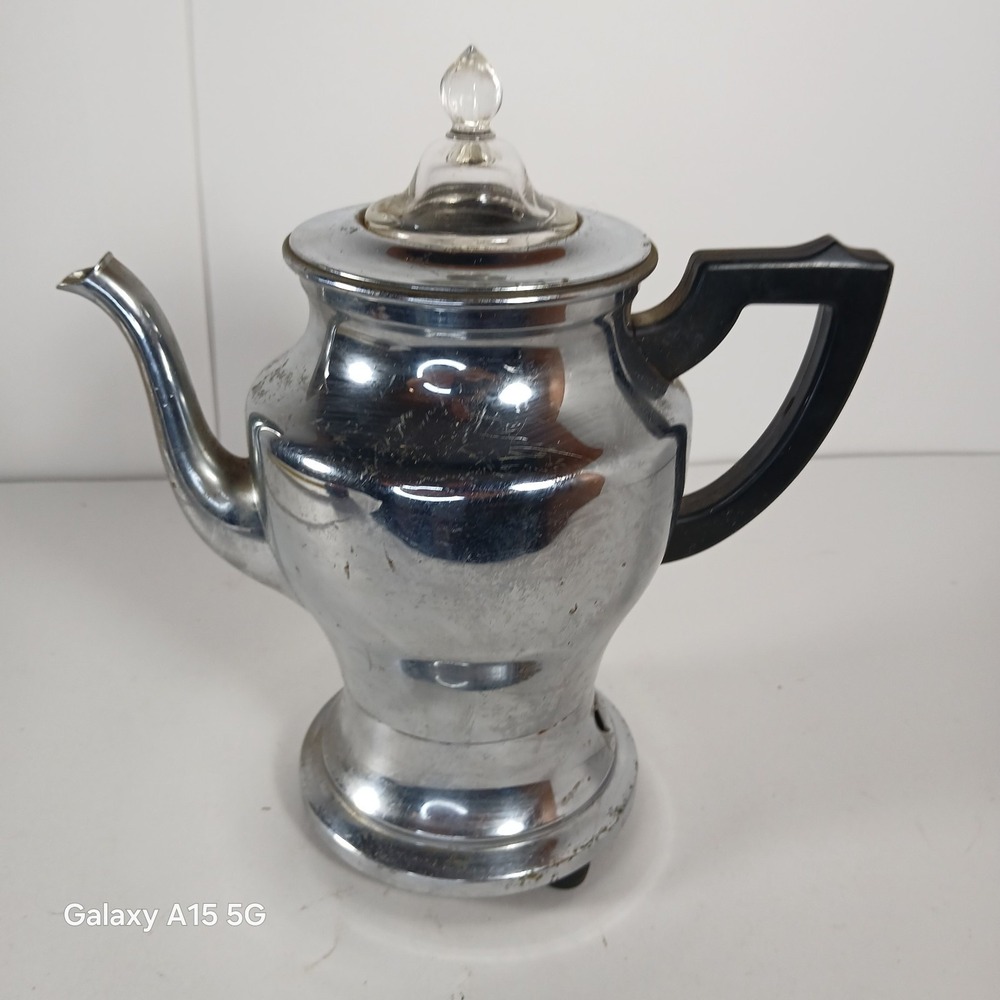 Vintage Universal Electric Coffee Percolator Kettle Only #4496